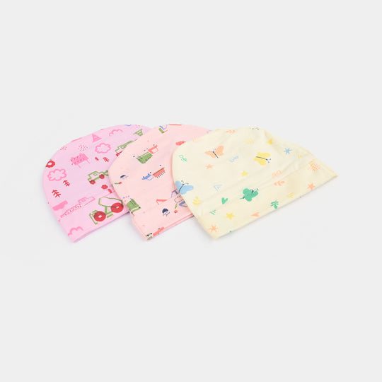 Baby Cap/Hat Set | 3PCs