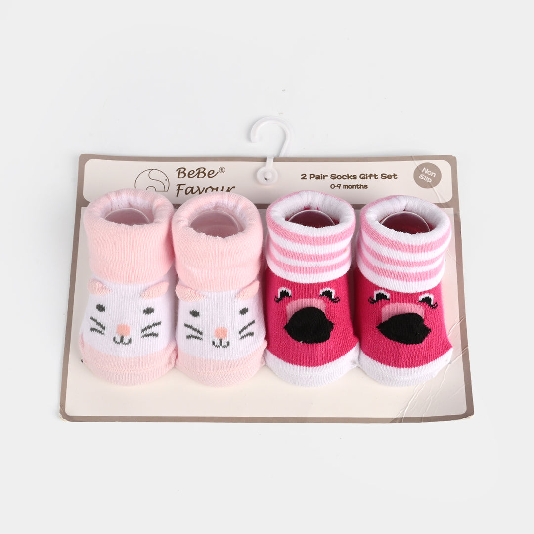 Socks Pack Of 2 | 0-9M