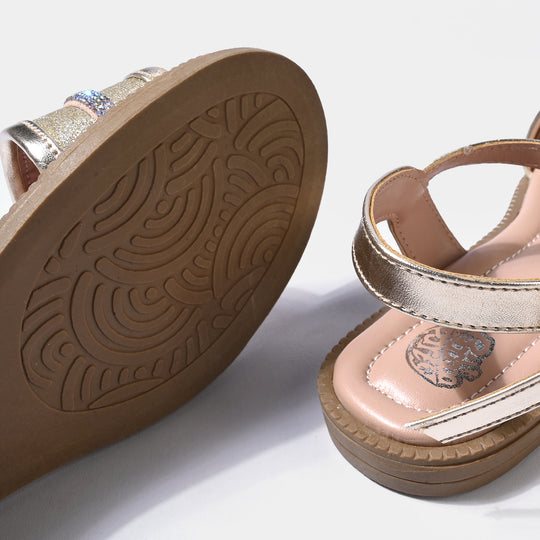 Girls Sandal 456-127-GOLDEN