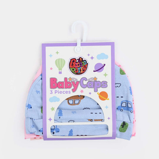 Baby Cap/Hat Set | 3PCs