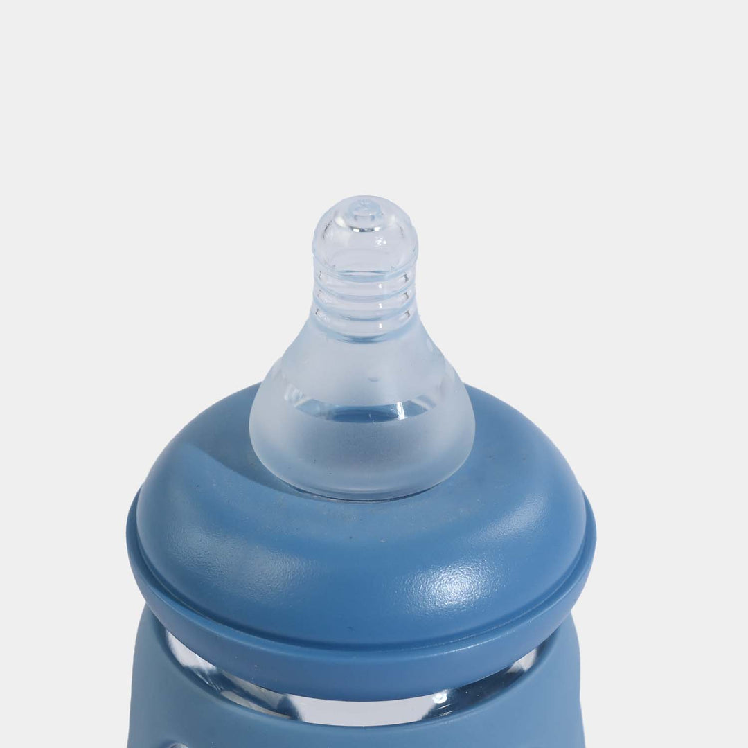Minitree Newborn Baby Glass Feeder with Silicone Cover | 60Ml