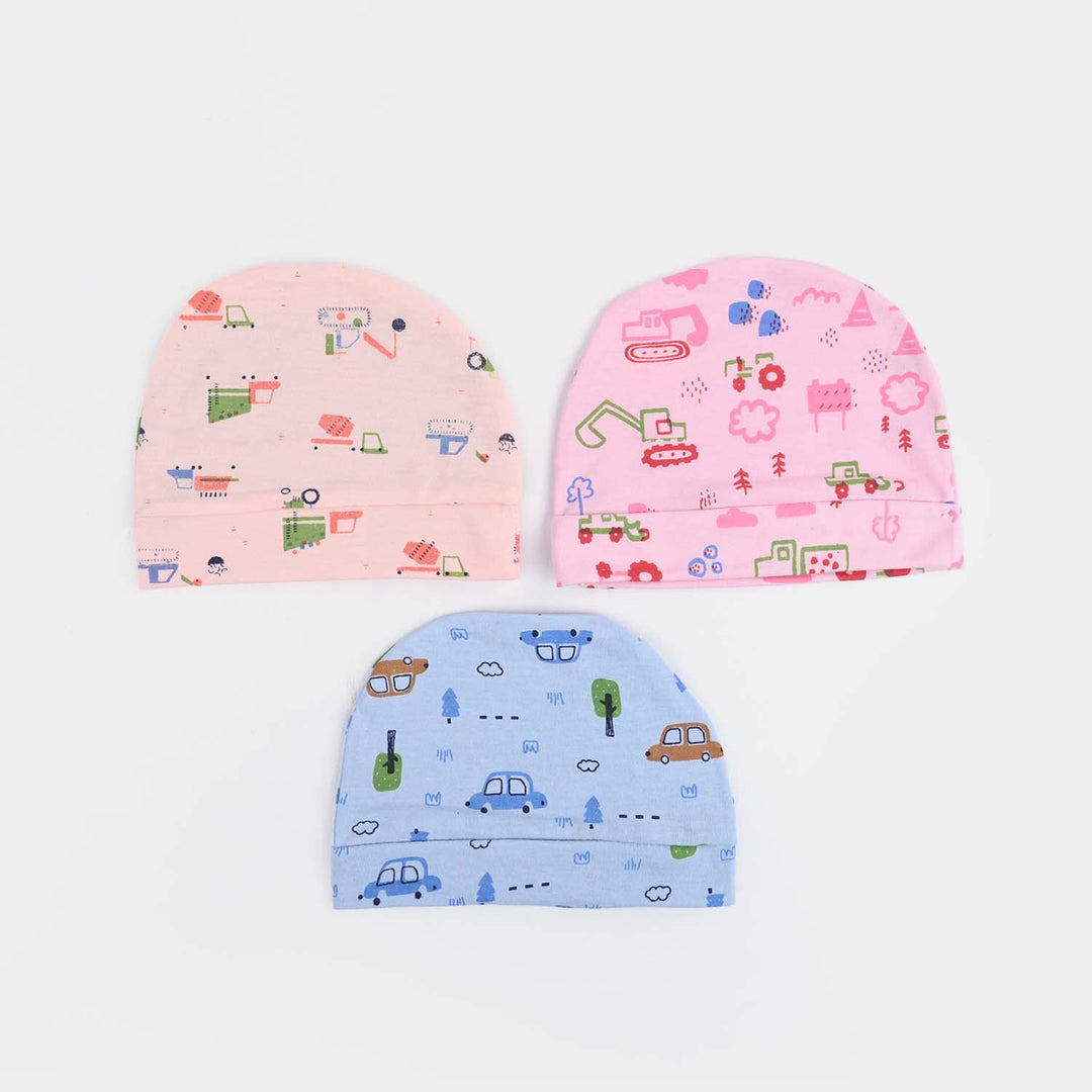 Baby Cap/Hat Set | 3PCs