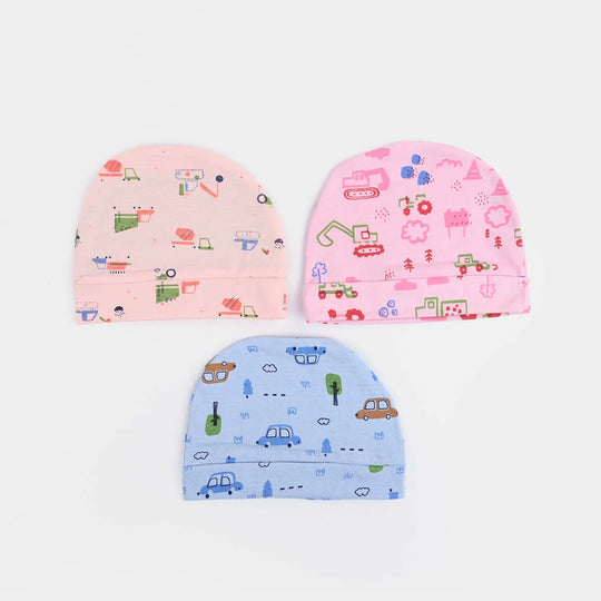 Baby Cap/Hat Set | 3PCs
