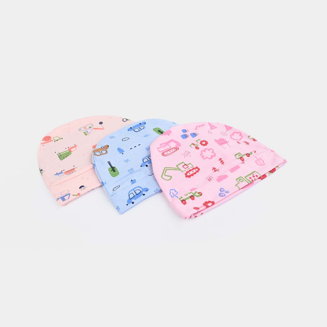 Baby Cap/Hat Set | 3PCs