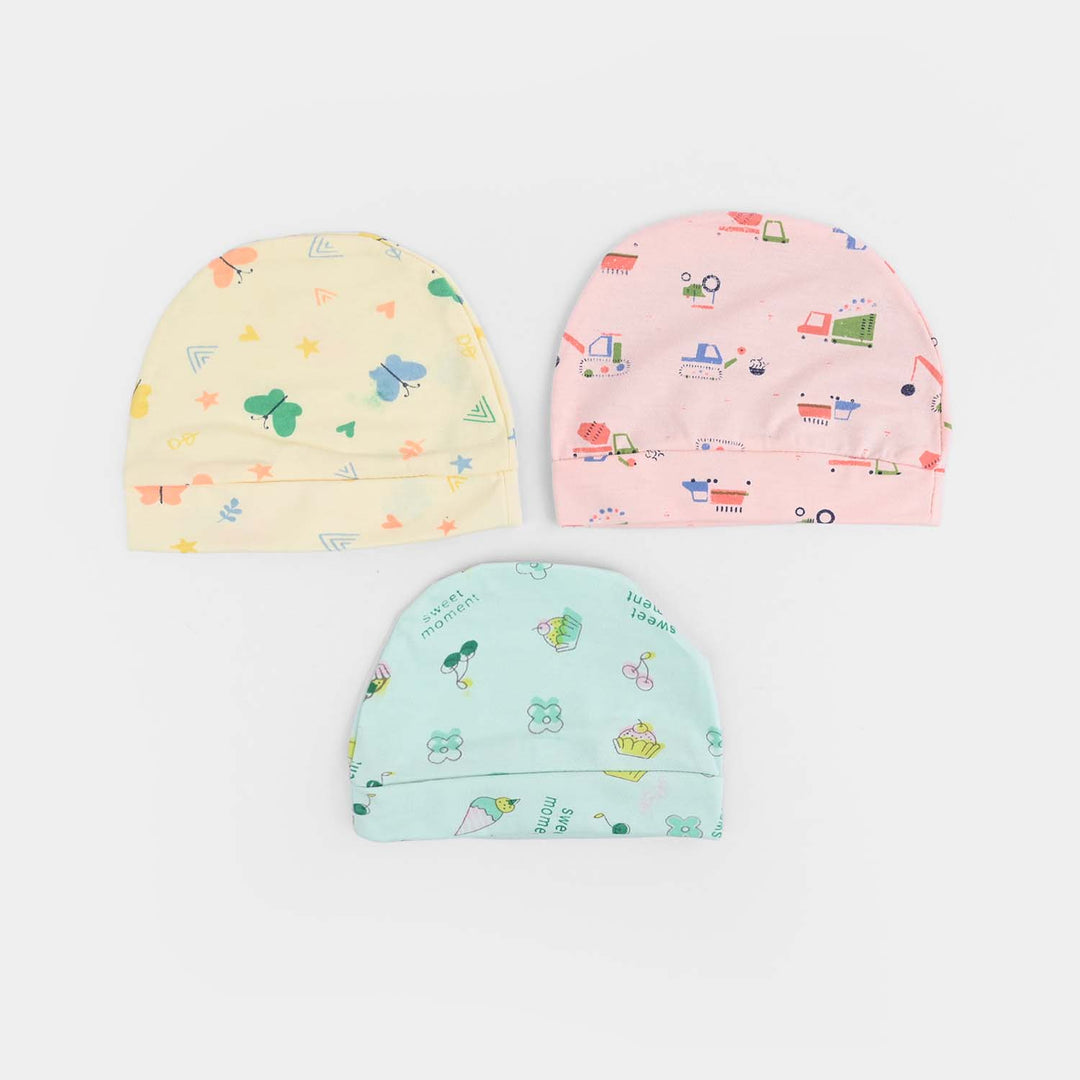 Baby Cap/Hat Set | 3PCs