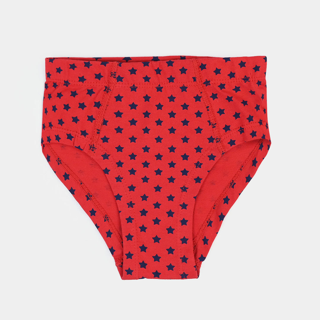 Boys Cotton Jersey Brief Pack of 2 (Stars)