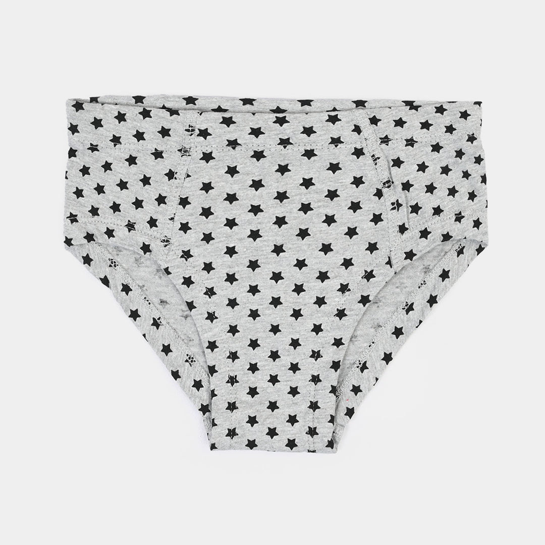 Boys Cotton Jersey Brief Pack of 2 (Stars)