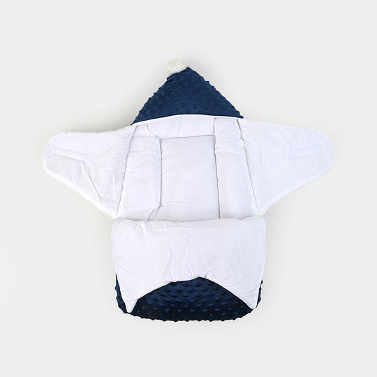 Hooded Baby Carry Nest Minky Dots