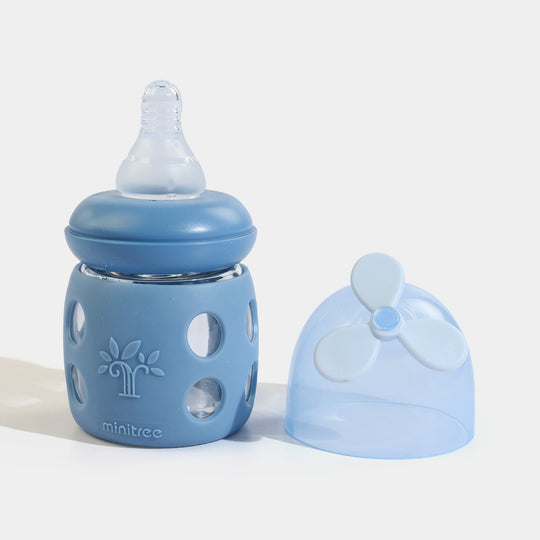 Minitree Newborn Baby Glass Feeder with Silicone Cover | 60Ml