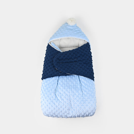 Hooded Baby Carry Nest Minky Dots