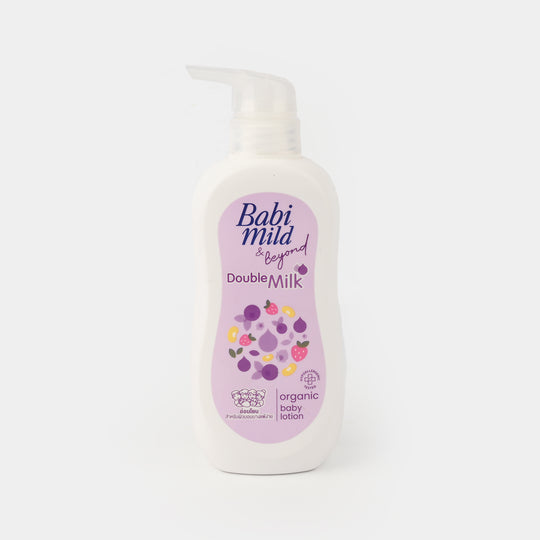 Babi Mild Baby Lotion Double Milk Organic 350Ml
