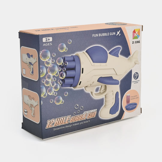 12 Holes Electric Bubble Blaster For Kids