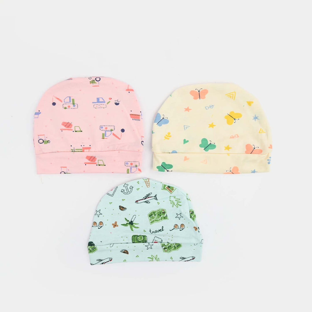 Baby Cap/Hat Set | 3PCs