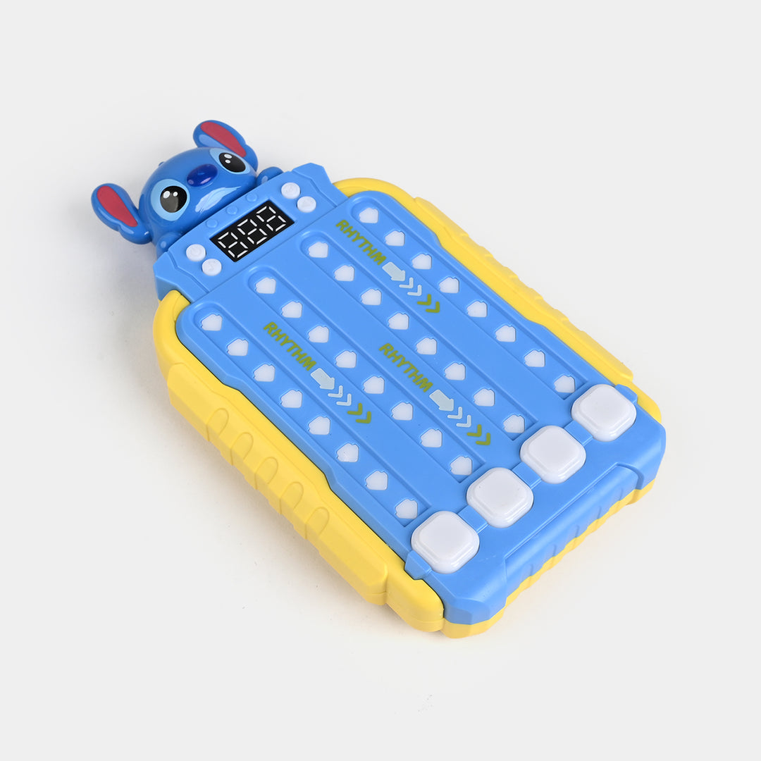 Rhythm Game Machine Quick Push Pop Game with Music and Lights