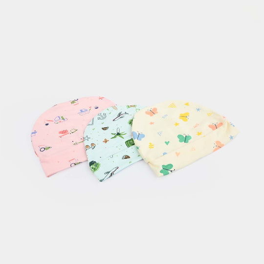 Baby Cap/Hat Set | 3PCs