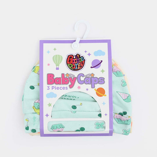 Baby Cap/Hat Set | 3PCs