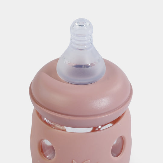 Minitree Newborn Baby Glass Feeder with Silicone Cover | 60Ml