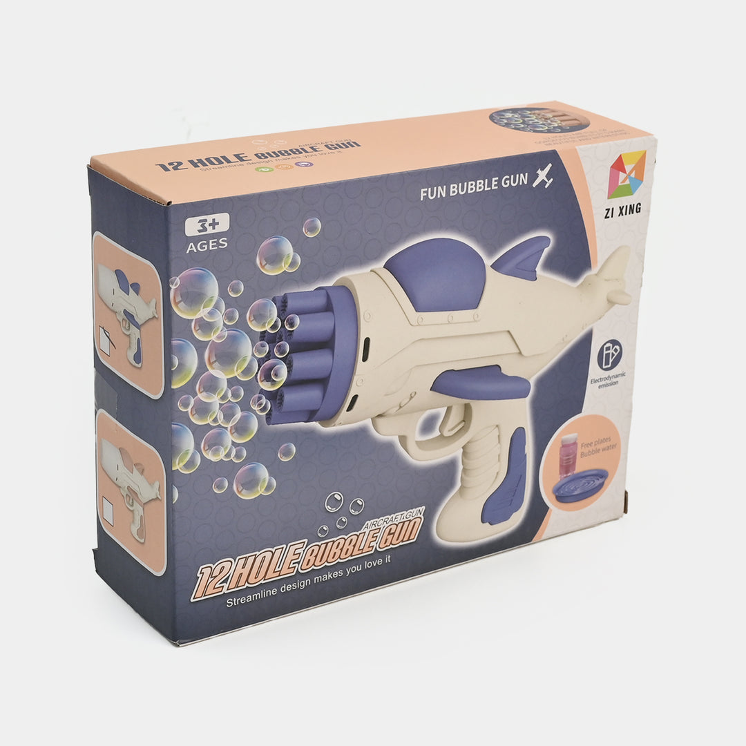 12 Holes Electric Bubble Blaster For Kids