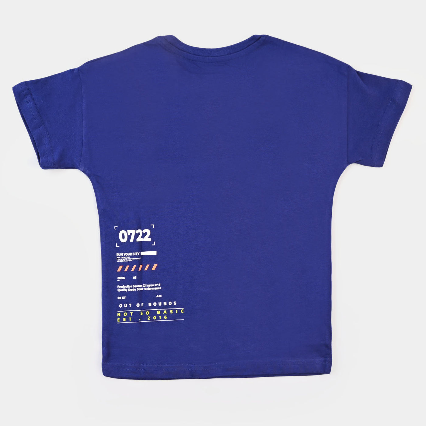 Boys Cotton T-Shirt Limited - Navy Blue