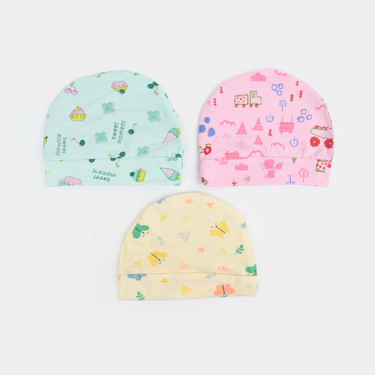 Baby Cap/Hat Set | 3PCs