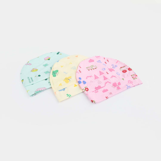 Baby Cap/Hat Set | 3PCs