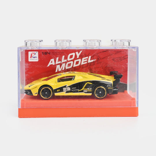 Mini Free-Wheel Die-Cast Model Car