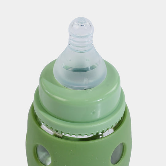 Minitree Newborn Baby Glass Feeder with Silicone Cover | 60Ml