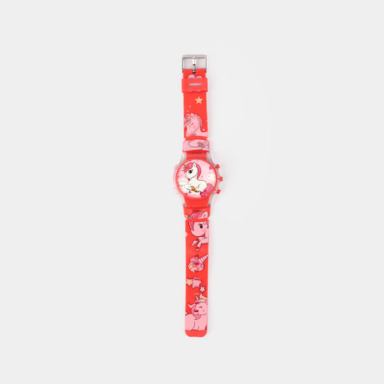 Kids Adjustable Strap Watch