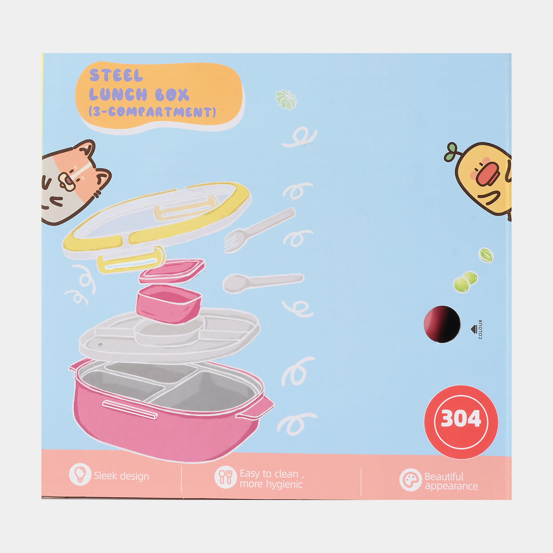 STAINLESS STEEL LUNCH BOX FOR KIDS