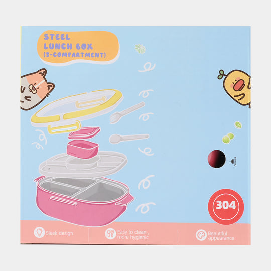 STAINLESS STEEL LUNCH BOX FOR KIDS