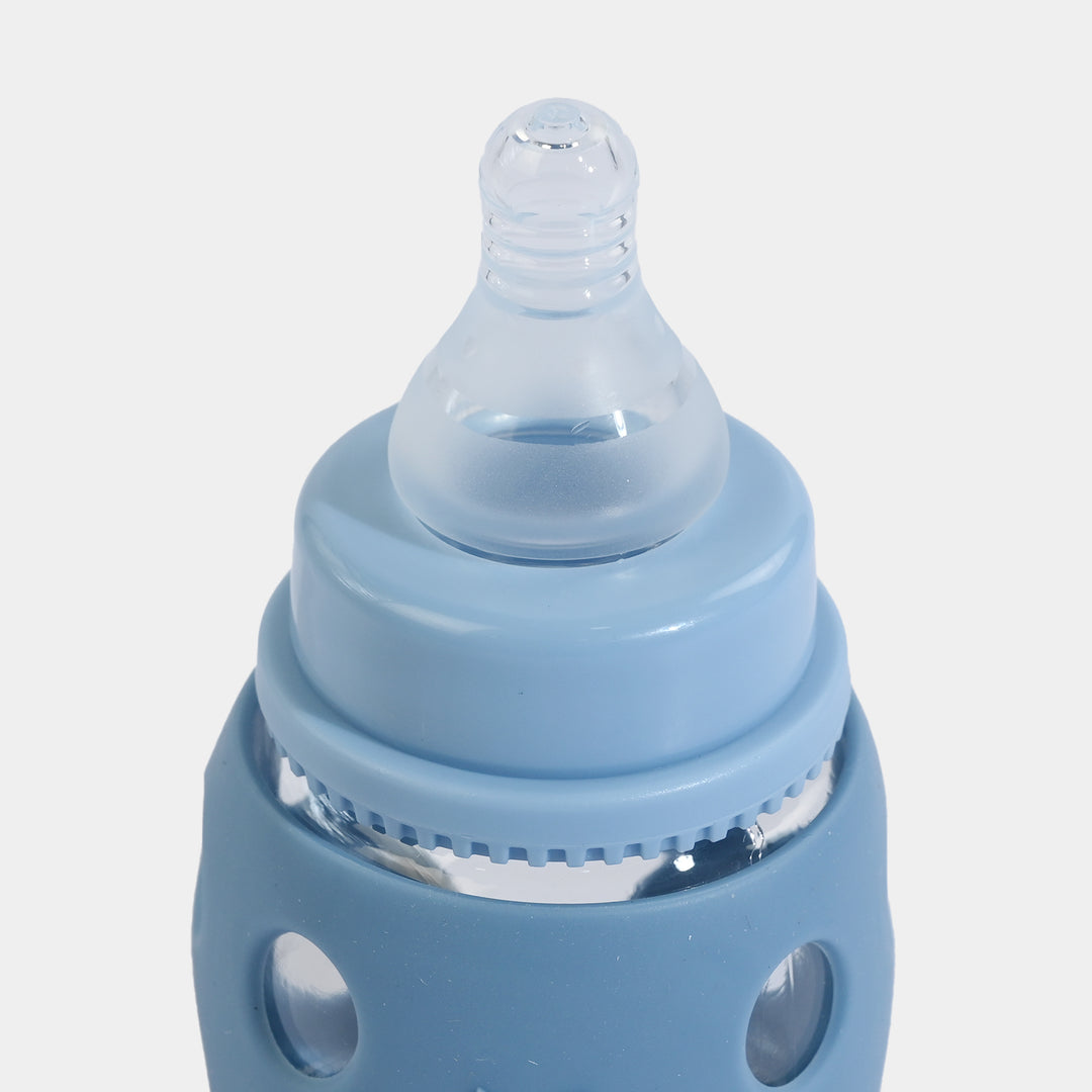 Minitree Newborn Baby Glass Feeder with Silicone Cover | 60Ml