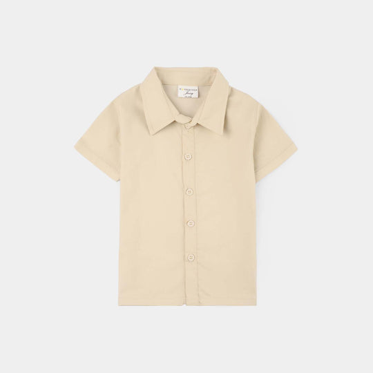 Infant Boys Jersey/Terry 2Pc Suit 294-018 E-C-BEIGE