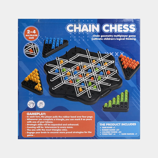 Chain Logic Chess Triggle Rubber Band Multiplayer Game