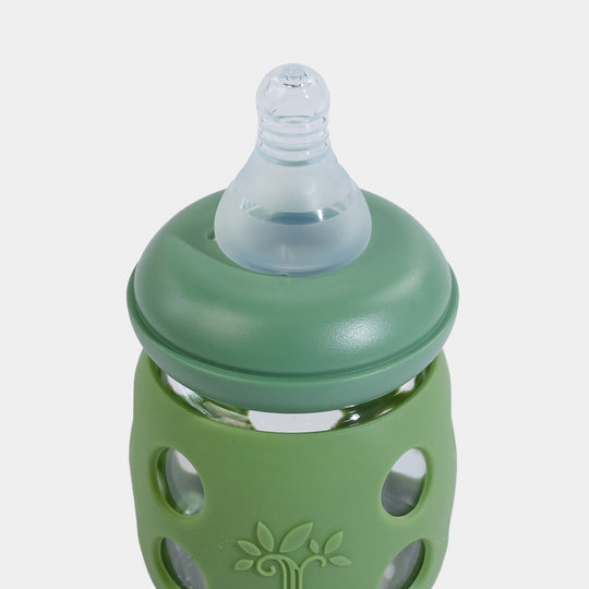 Minitree Newborn Baby Glass Feeder with Silicone Cover | 60Ml