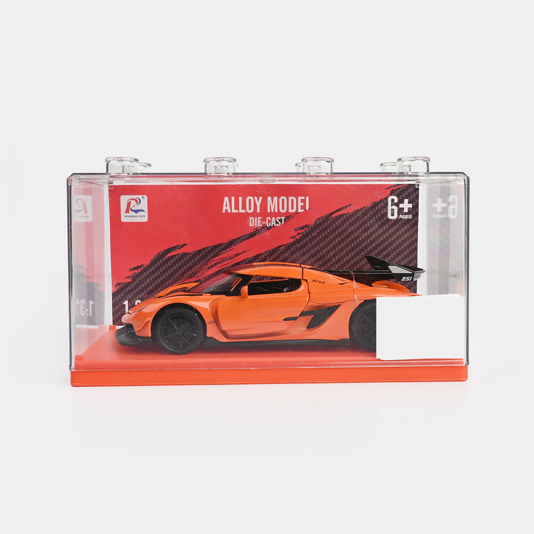 Die-Cast Model Car with Light & Sound