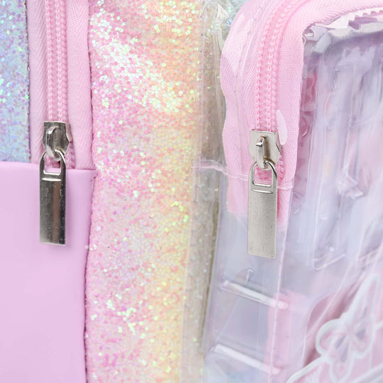 Shiny Wings Butterfly Makeup Backpack Set