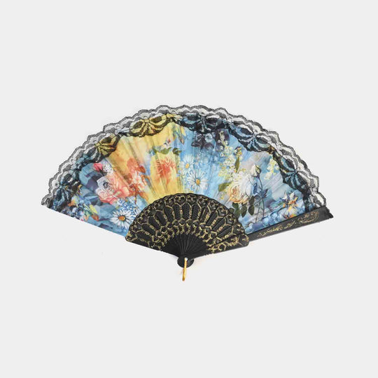 Décor Plastic Folding Hand Fan