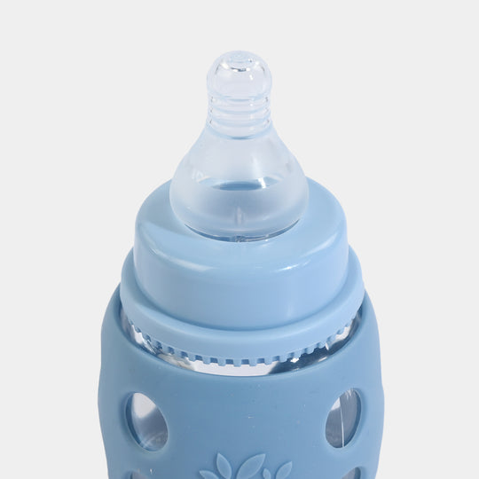 Minitree Newborn Baby Glass Feeder with Silicone Cover | 60Ml