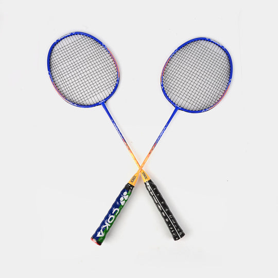 BADMINTON RACKET PAIR WITH CARRYING BAG