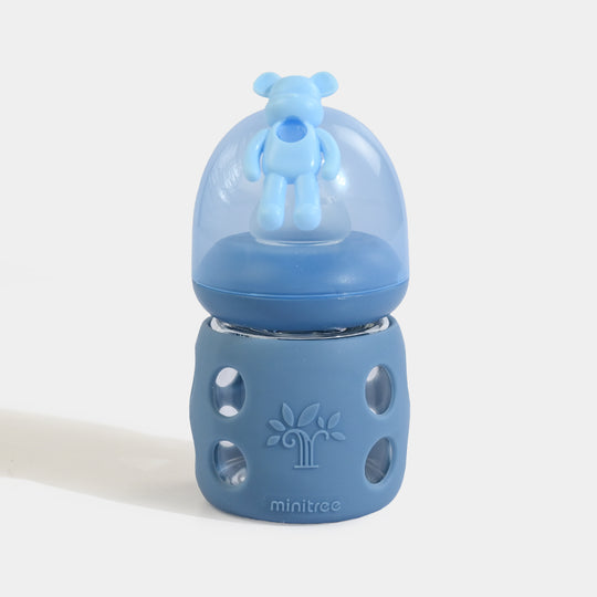 Minitree Newborn Baby Glass Feeder with Silicone Cover | 60Ml