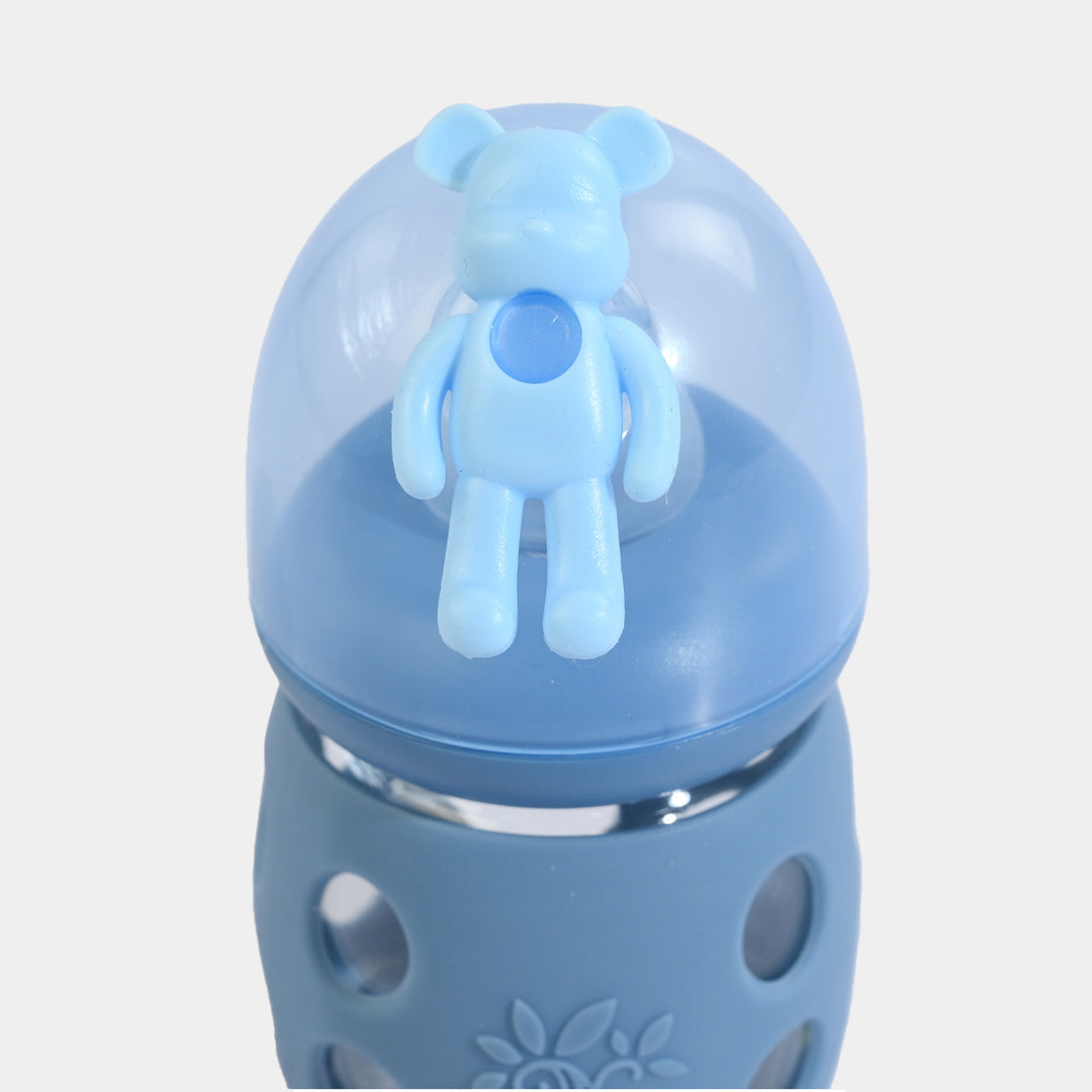 Minitree Newborn Baby Glass Feeder with Silicone Cover | 60Ml