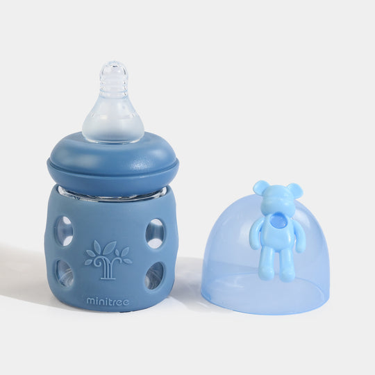 Minitree Newborn Baby Glass Feeder with Silicone Cover | 60Ml