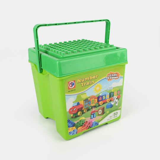 Number Train Bucket 50 Pcs 188-215