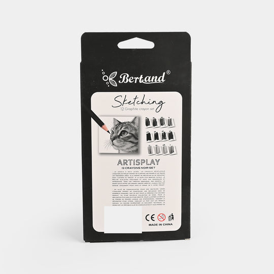 Bertand Sketching Pencil Set (12 Pieces)