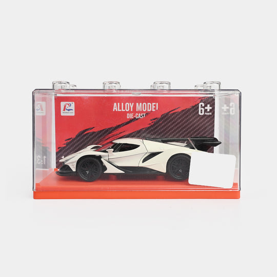 Die-Cast Model Car with Light & Sound
