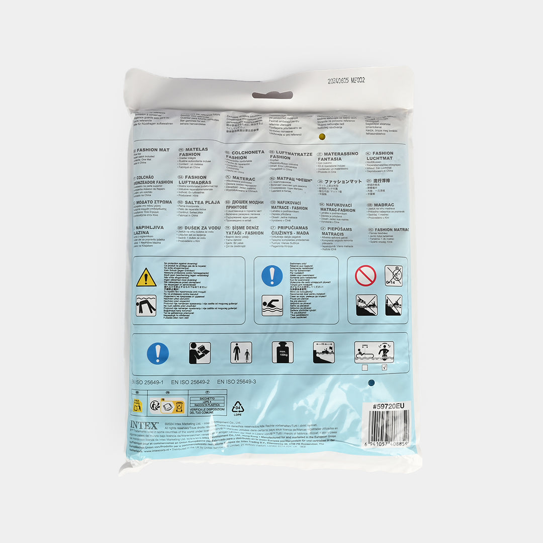 Fashion Inflatable Air Mattress – 72" x  72"