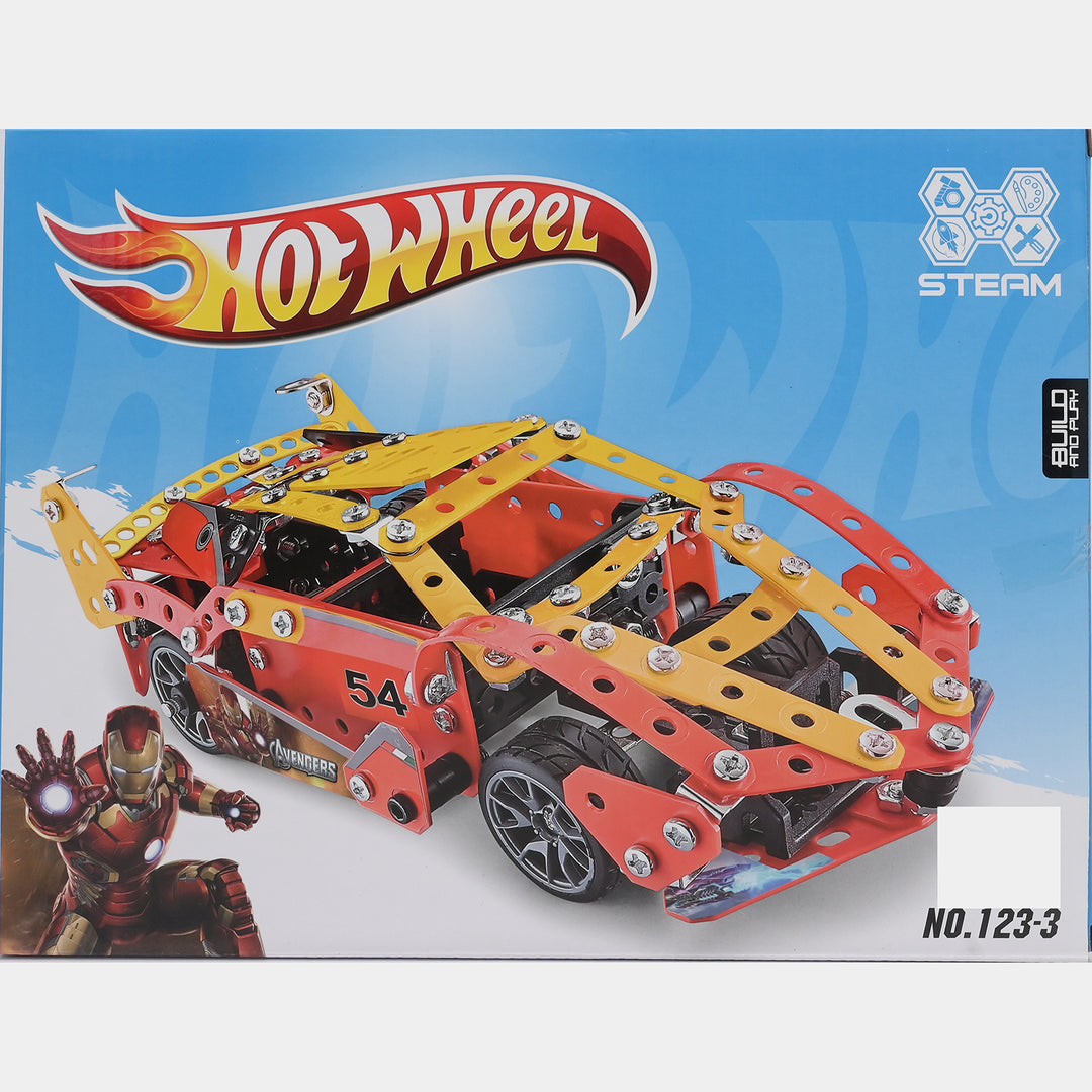 Hot Wheel Vehicle Metal Assembly Set