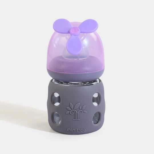 Minitree Newborn Baby Glass Feeder with Silicone Cover | 60Ml