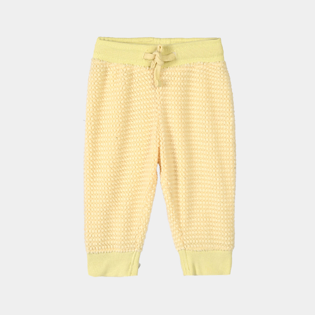 Infant Girls Quilted 2Pcs Suit Snuggle Bunny-Yellow
