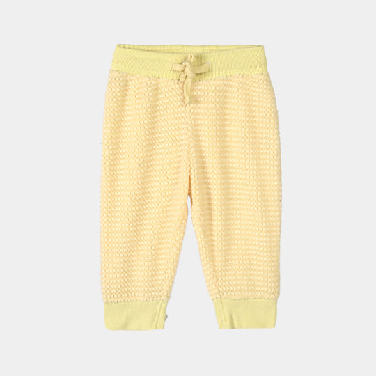 Infant Girls Quilted 2Pcs Suit Snuggle Bunny-Yellow
